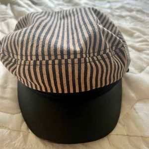 Train Conductor Striped Hat